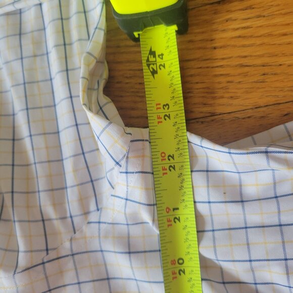 Eddie Bauer Wrinkle Resistant Relaxed Fit Mens Button-Up Shirt Size L Plaid Patt - Picture 3 of 4